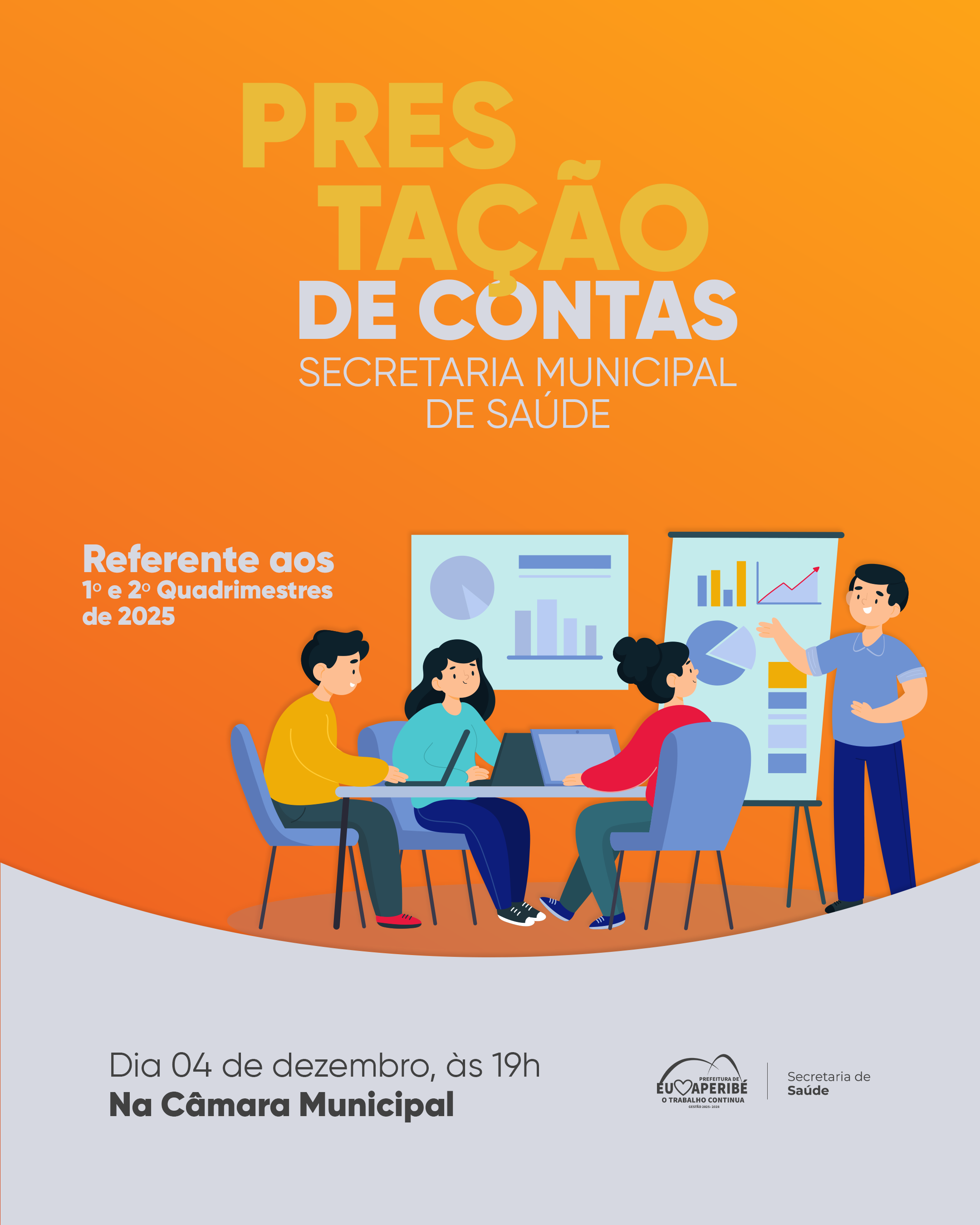 Prestação de contas -  Secretaria Municipal de Saúde