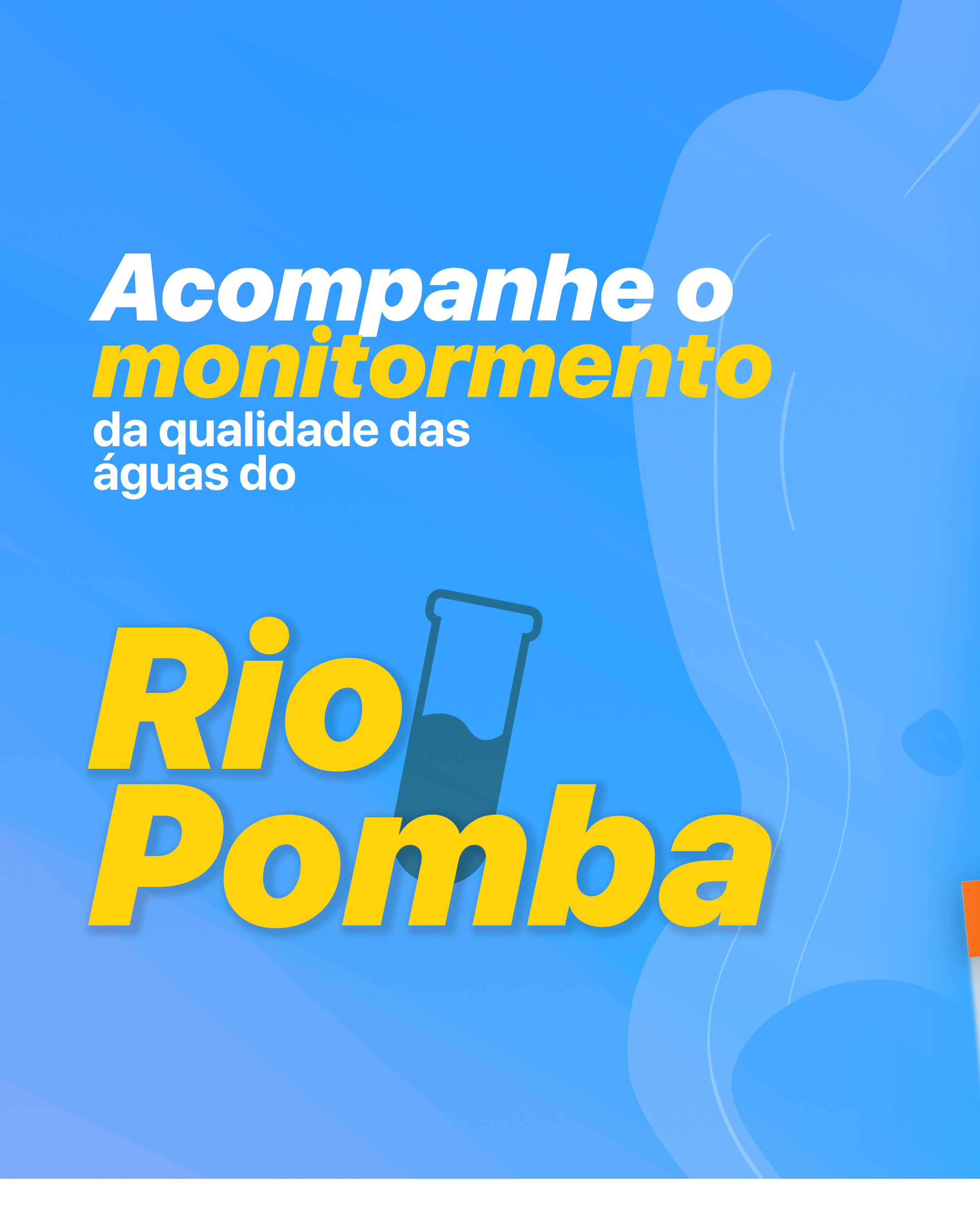 Monitormento da qualidade das águas do Rio Pomba