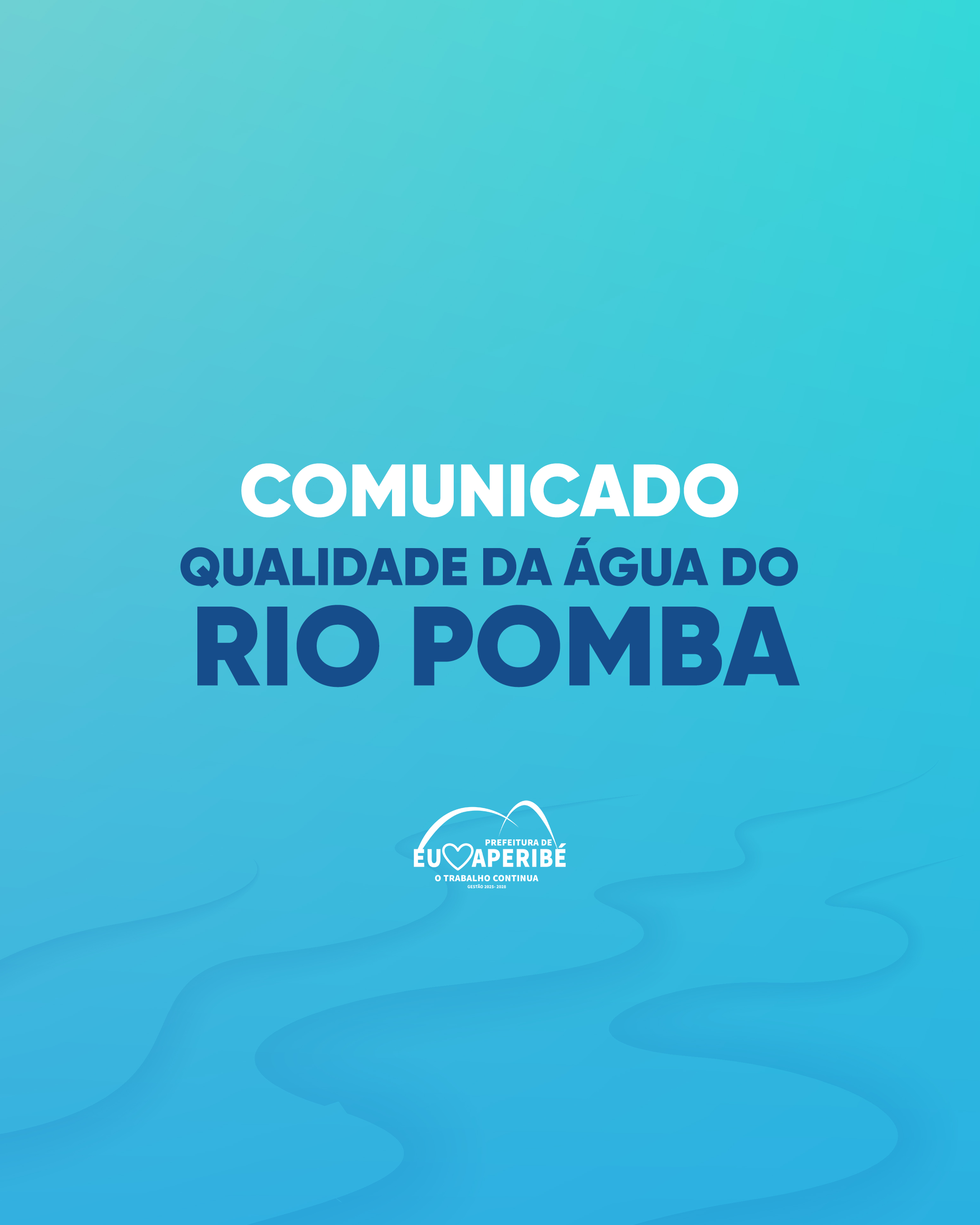 Comunicado da Empresa Águas do Rio